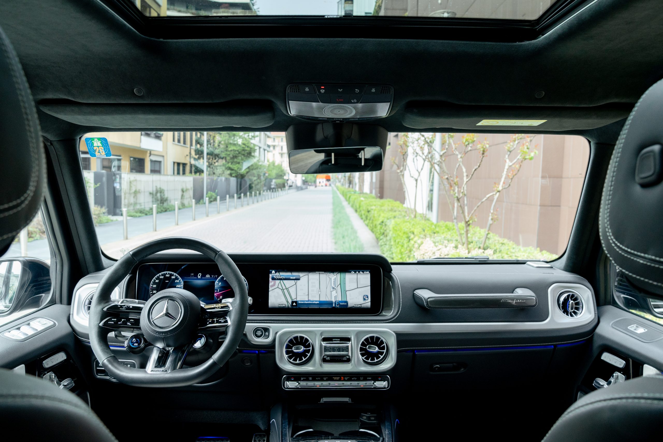 Mercedes G63 AMG vista 11